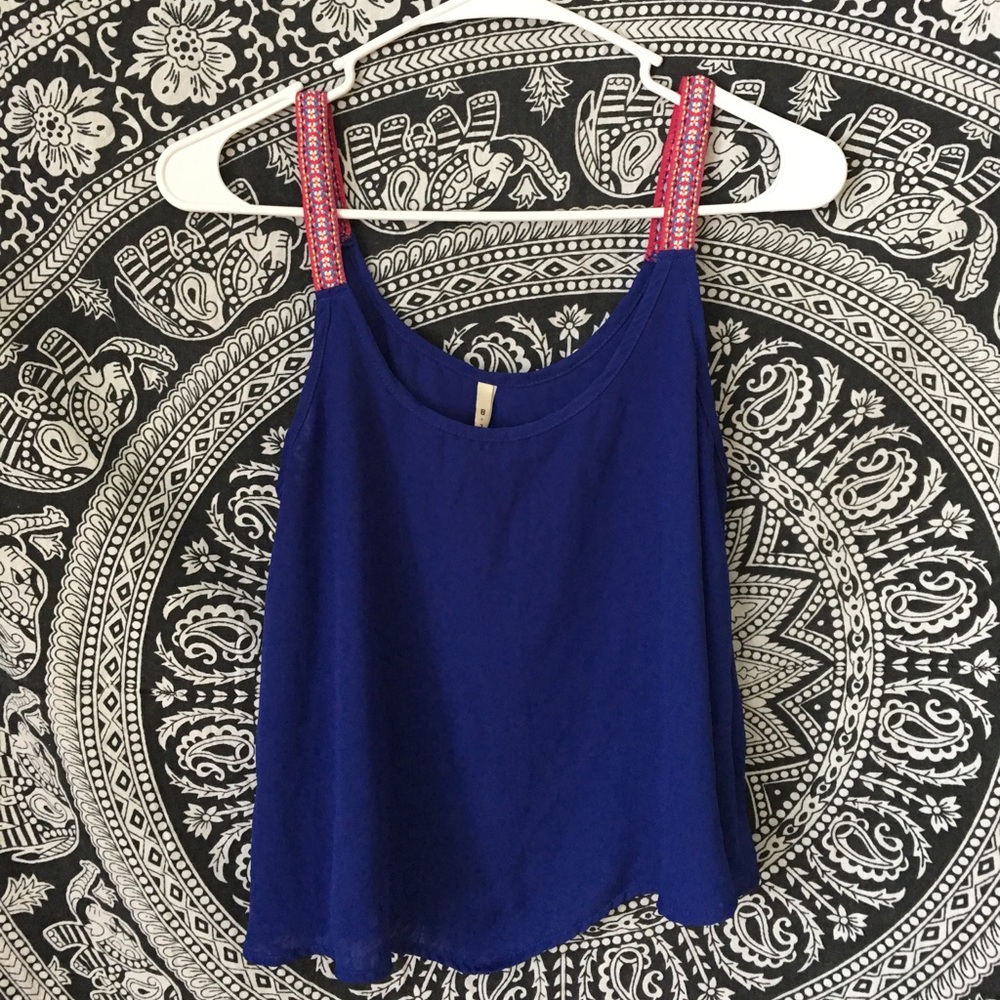 Blue Tank by B. Jewel